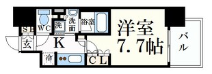 アーバネックス心斎橋　の物件間取画像